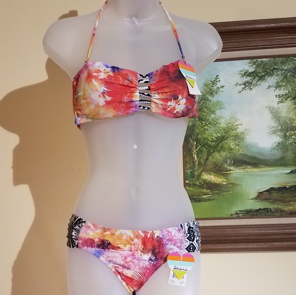Raisins Other - Floral boho bathing suit set e24